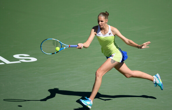 Karolína Plíšková na turnaji Indian Wells