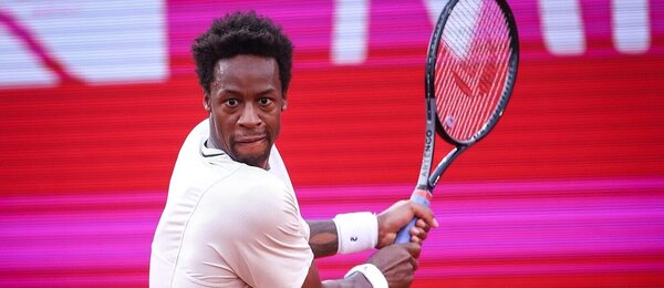 Tenis, ATP, legendární francouzský tenista Gael Monfils během turnaje v Estorilu