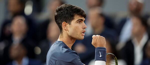 Carlos Alcaraz na Roland Garros 2024